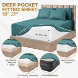 1000 Thread Count Egyptian Cotton Sateen Sheet Set