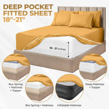 1000 Thread Count Egyptian Cotton Sateen Sheet Set