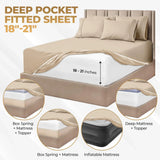 1000 Thread Count Egyptian Cotton Sateen Sheet Set