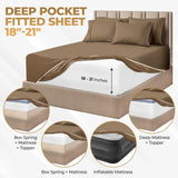 1000 Thread Count Egyptian Cotton Sateen Sheet Set