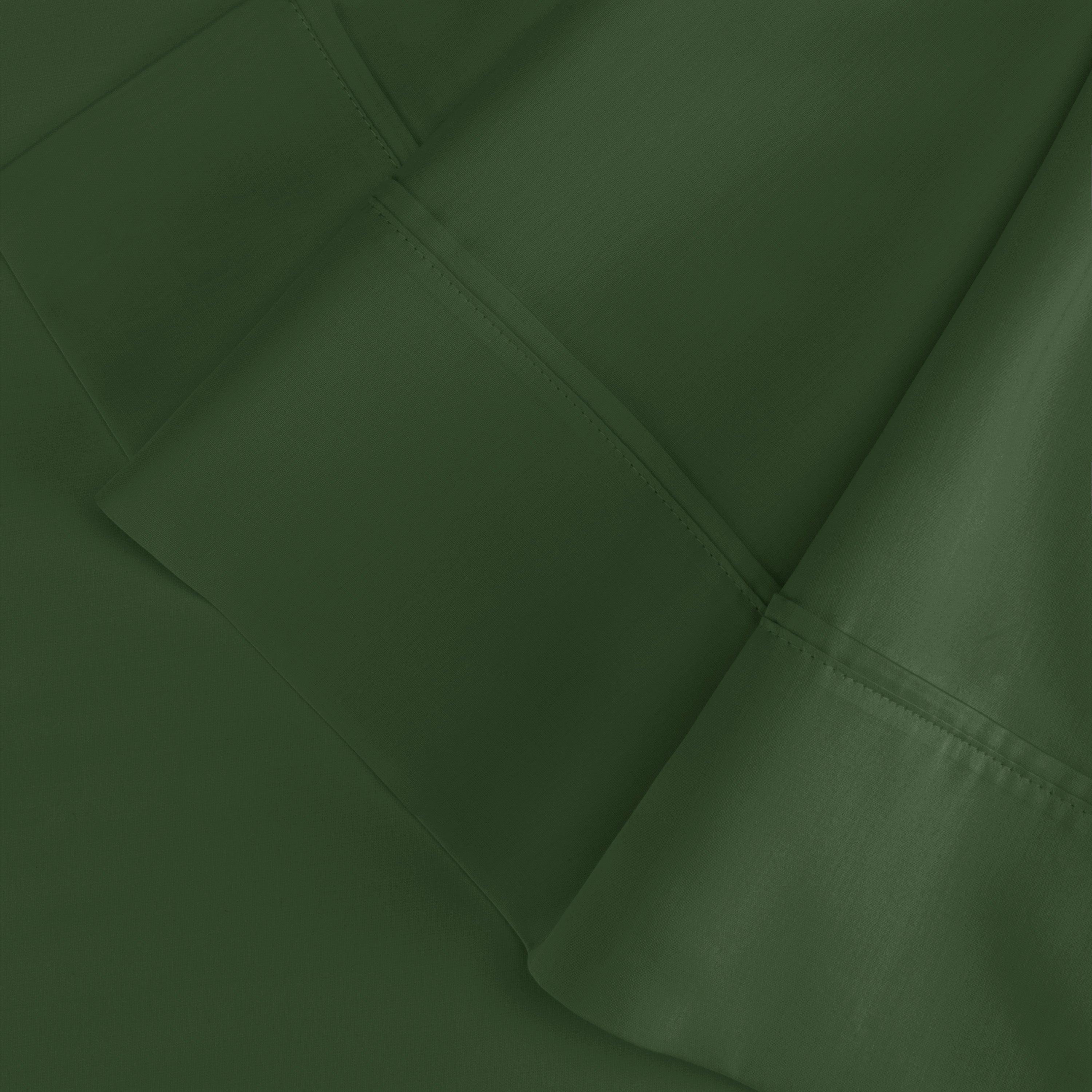 Egyptian Cotton 300 Thread Count Solid Luxury Pillowcases, Set of 2