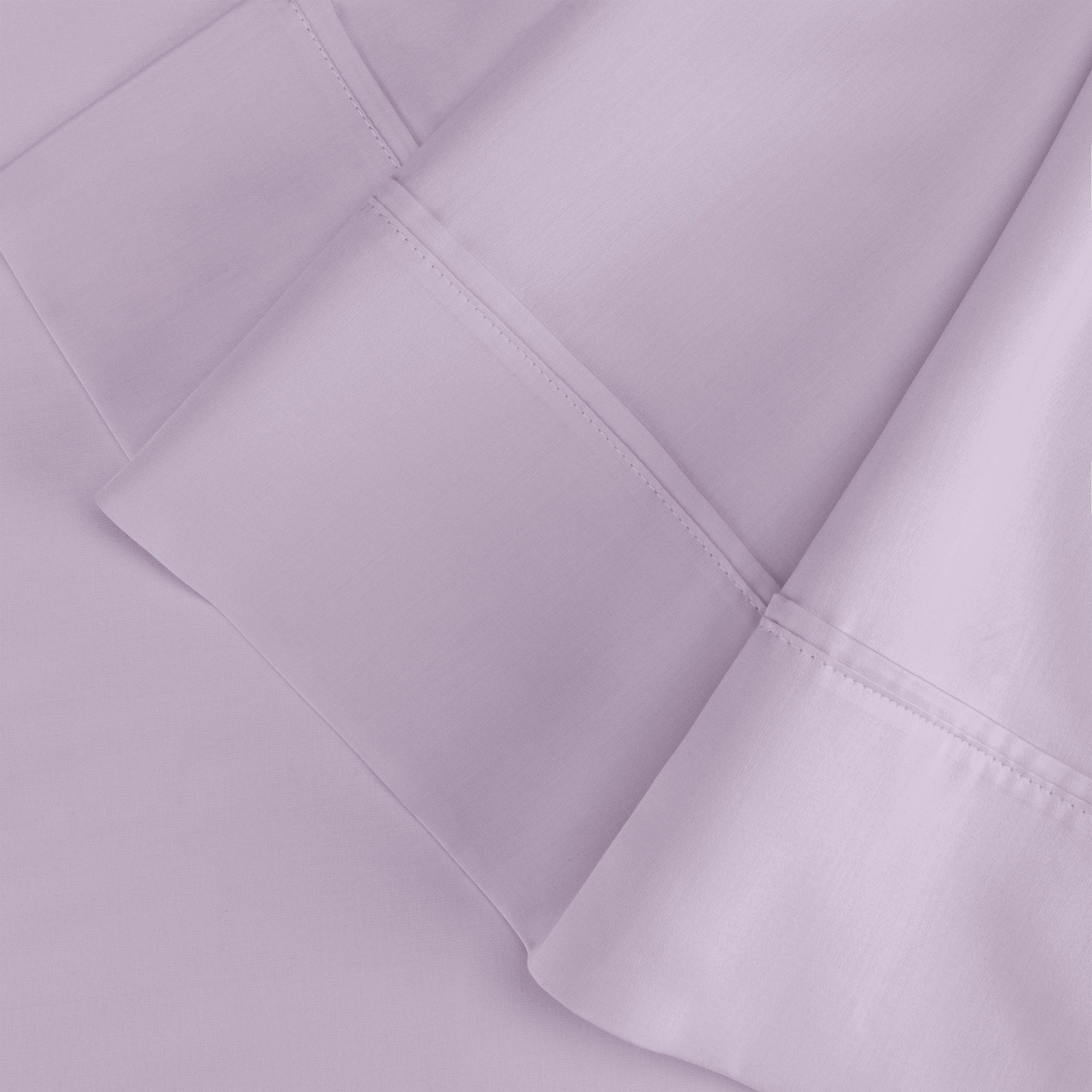 Egyptian Cotton 300 Thread Count Solid Luxury Pillowcases, Set of 2