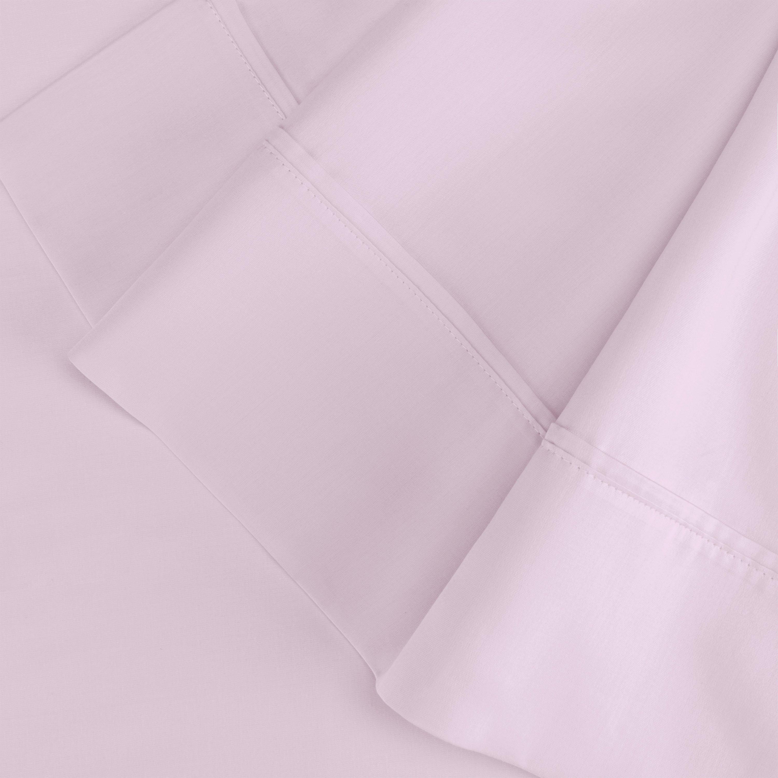 Egyptian Cotton 300 Thread Count Solid Luxury Pillowcases, Set of 2