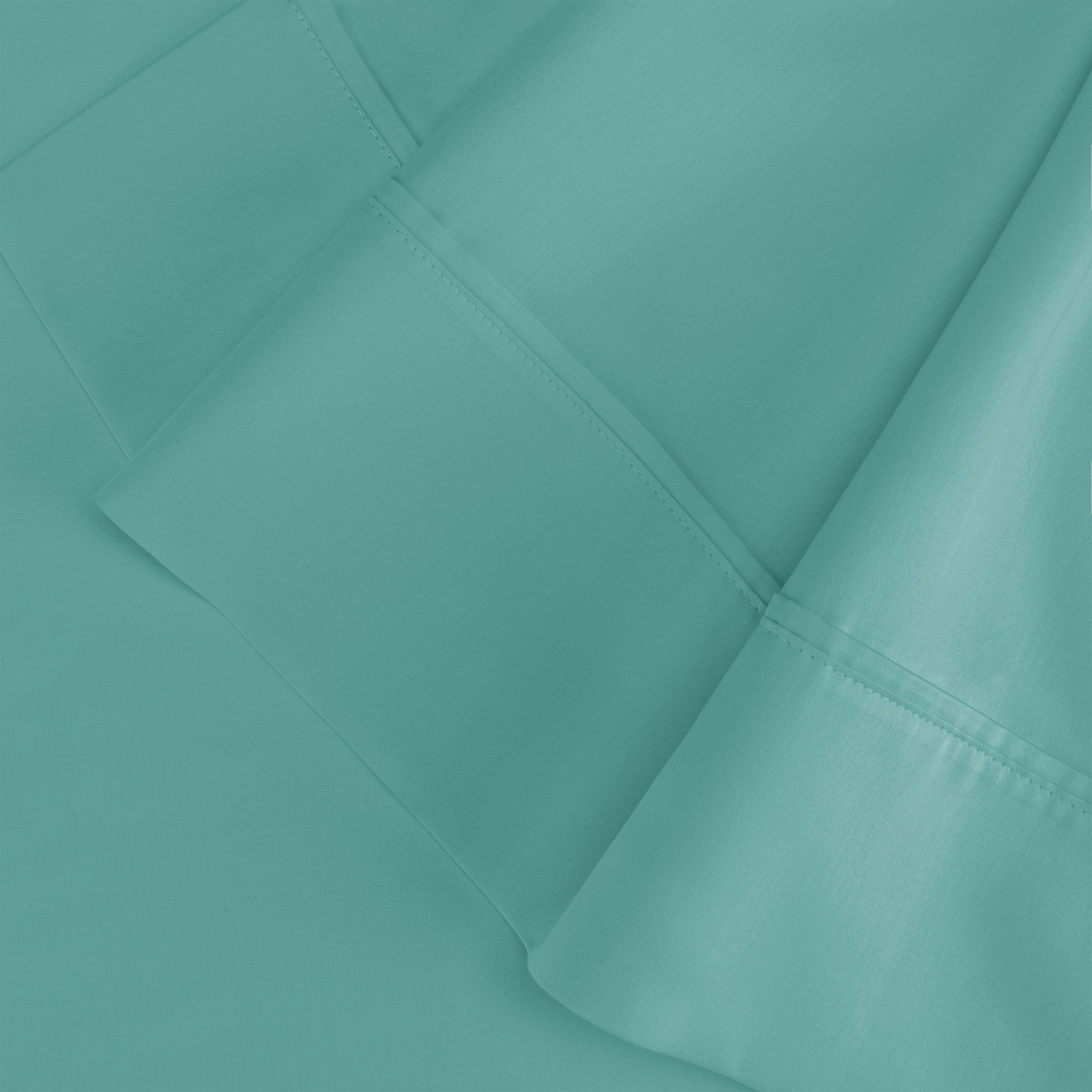 Egyptian Cotton 300 Thread Count Solid Luxury Pillowcases, Set of 2