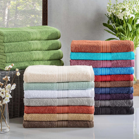Eco-Friendly Ring Spun Cotton Towel Set Collection