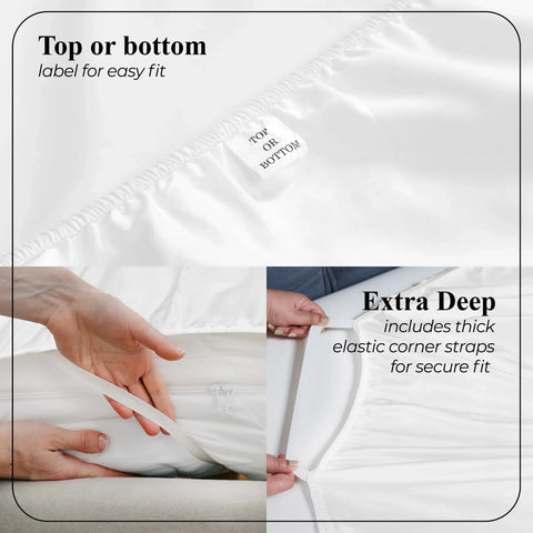 Pavo Cotton 700 Thread Count Perfect Fit Sheet Set