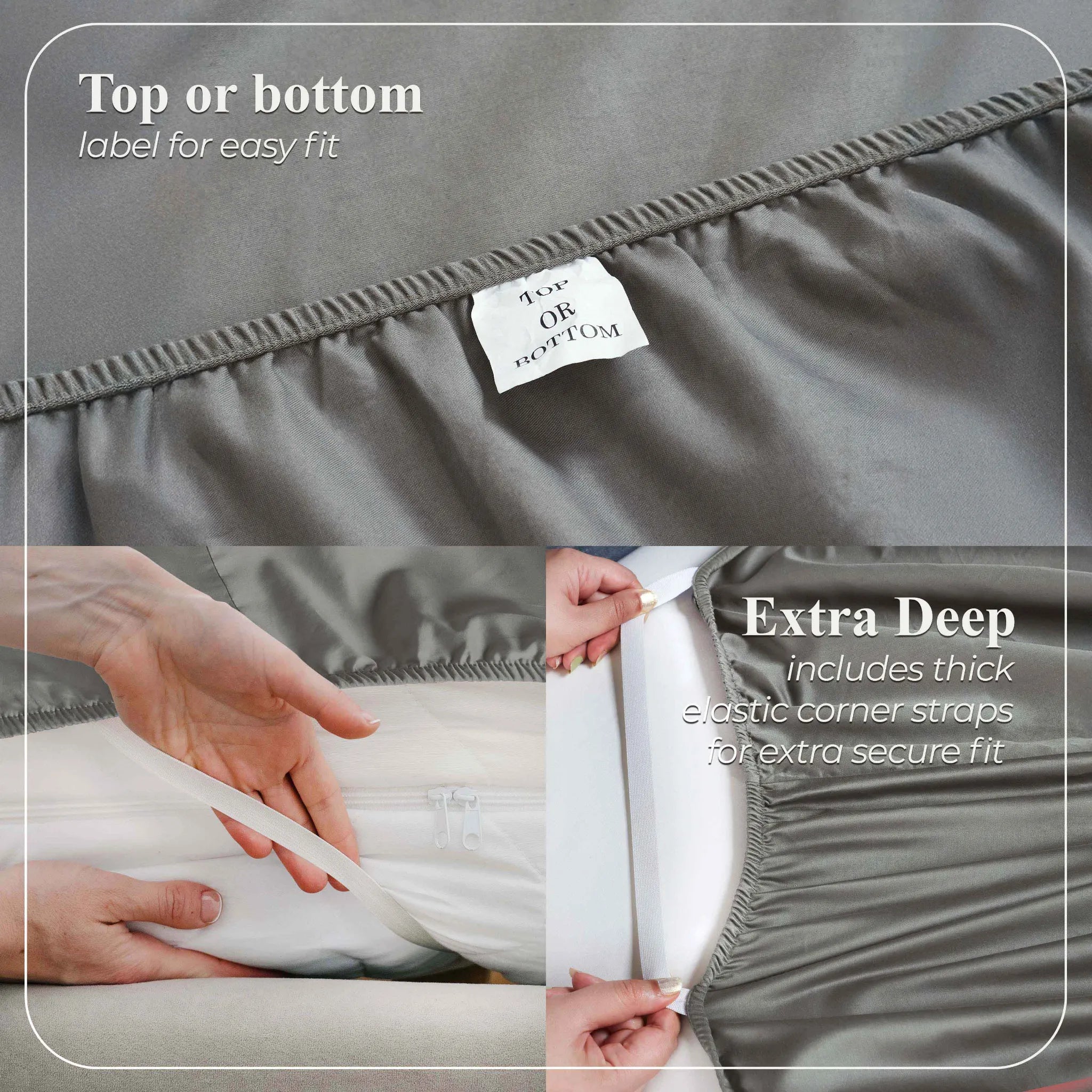 Apus 100% Cotton Perfect Fit Deep Pocket Sheet Set