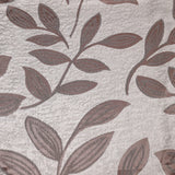 Leaves Machine Washable Room Darkening Blackout Curtains, Set of 2