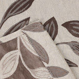 Leaves Room Darkening Washable Blackout Curtain Panels, Set of 2