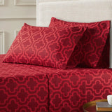 Moroccan Trellis Cotton Flannel 2 Piece Pillowcase Set
