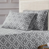 Moroccan Trellis Cotton Flannel 2 Piece Pillowcase Set