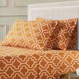Moroccan Trellis Cotton Flannel 2 Piece Pillowcase Set