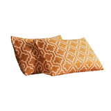 Moroccan Trellis Cotton Flannel 2 Piece Pillowcase Set