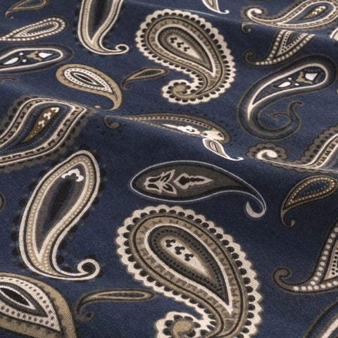 100% Cotton Flannel Bed Sheet Set Floral Paisley Deep Pocket