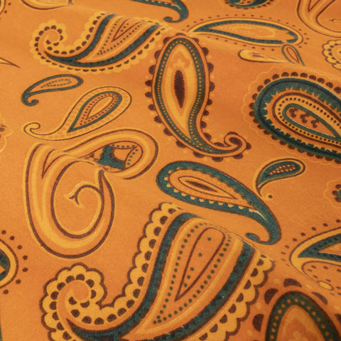 100% Cotton Flannel Bed Sheet Set Floral Paisley Deep Pocket