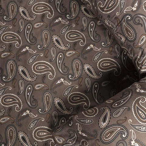 100% Cotton Flannel Bed Sheet Set Floral Paisley Deep Pocket