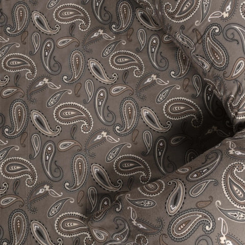 100% Cotton Flannel Bed Sheet Set Floral Paisley Deep Pocket