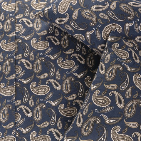 100% Cotton Flannel Bed Sheet Set Floral Paisley Deep Pocket