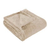 Fleece Plush Medium Weight Fluffy Soft Solid Decorative Blanket