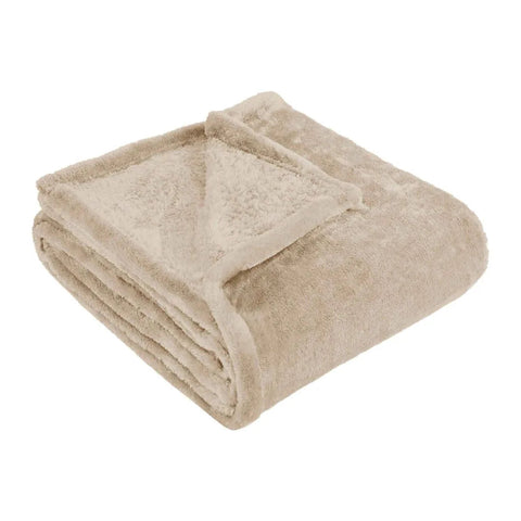 Fleece Plush Medium Weight Fluffy Soft Solid Decorative Blanket