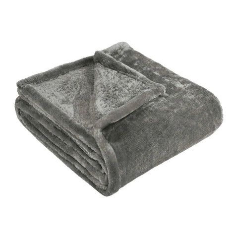 Fleece Plush Medium Weight Fluffy Soft Solid Decorative Blanket