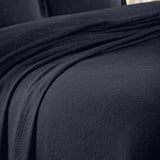 Lightweight Cotton Bedspread Sets 3-Piece Fleur De Lis Jacquard Matelassé