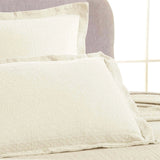 Fleur De Lis Jacquard Matelassé Cotton Medallion Bedspread Set