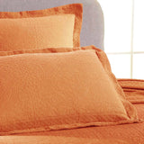 Lightweight Cotton Bedspread Sets 3-Piece Fleur De Lis Jacquard Matelassé