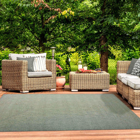 Bohemian Indoor Outdoor Rugs Solid Rectangle Braided Area Rug