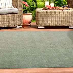 Bohemian Indoor Outdoor Rugs Solid Rectangle Braided Area Rug