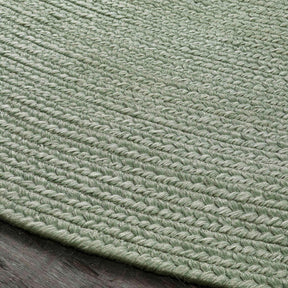 Bohemian Braided Indoor Outdoor Rugs Solid Round Area Rug