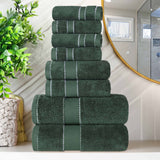 Egyptian Giza Cotton Plush Soft Towel Set 8 Piece