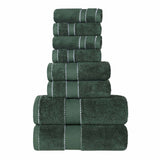 Niles Egyptian Giza Cotton Plush Heavyweight Soft 8 Piece Towel Set