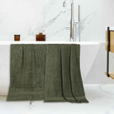 Cotton Eco-Friendly Bathroom Essentials 2 Piece Bath Sheet Set