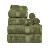 Egyptian Cotton 8-piece towel set – Plush & Heavyweight