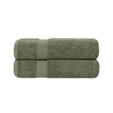 Cotton Eco-Friendly Bathroom Essentials 2 Piece Bath Sheet Set