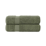 Cotton Eco-Friendly Bathroom Essentials 2 Piece Bath Sheet Set