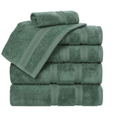 Smart Dry Zero-Twist Cotton Towel Set 6 Piece