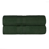 Ultra-Soft Cotton Solid Medium Weight Absorbent Bath Towel Set of 2