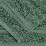 Zero Twist Cotton Medium Weight Bath Towel Set of 4