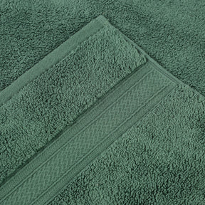 Chevron Zero Twist Solid Soft Absorbent Cotton 3 Piece Towel Set