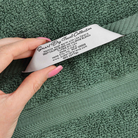 Zero Twist Cotton Medium Weight Bath Towel Set of 4