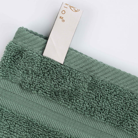 Zero Twist Cotton Medium Weight Bath Towel Set of 4