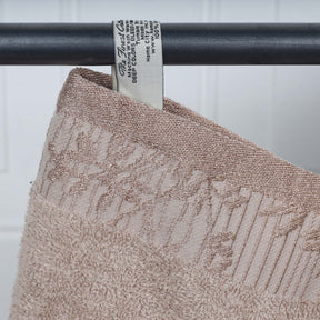 Wisteria Cotton Medium Weight Floral Jacquard 12 Piece Towel Set