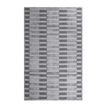 Grayson Geometric Striped Modern Indoor/Outdoor Area Rug