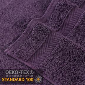 Zero Twist Cotton Ultra-Soft Absorbent Face Towel Washcloth Set of 12