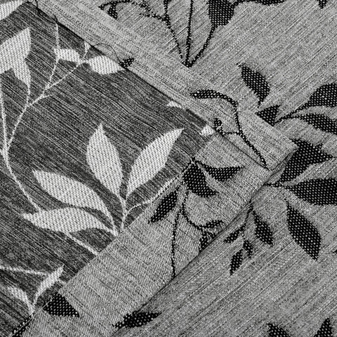Ghera Jacquard Curtain Panel Set with Grommet Top Header