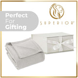 100% Cotton Waffle Blanket – Cooling Waffle Weave, Lightweight & Breathable