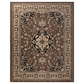 Glendale Traditional Floral Medallion Indoor Area Rug or Runner Rug