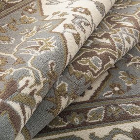 Glendale Traditional Floral Medallion Indoor Area Rug or Runner Rug